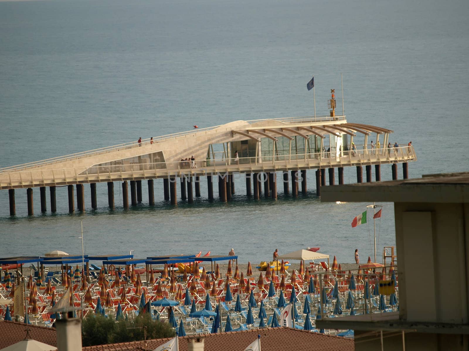 Lido di Camaiore - modern pier