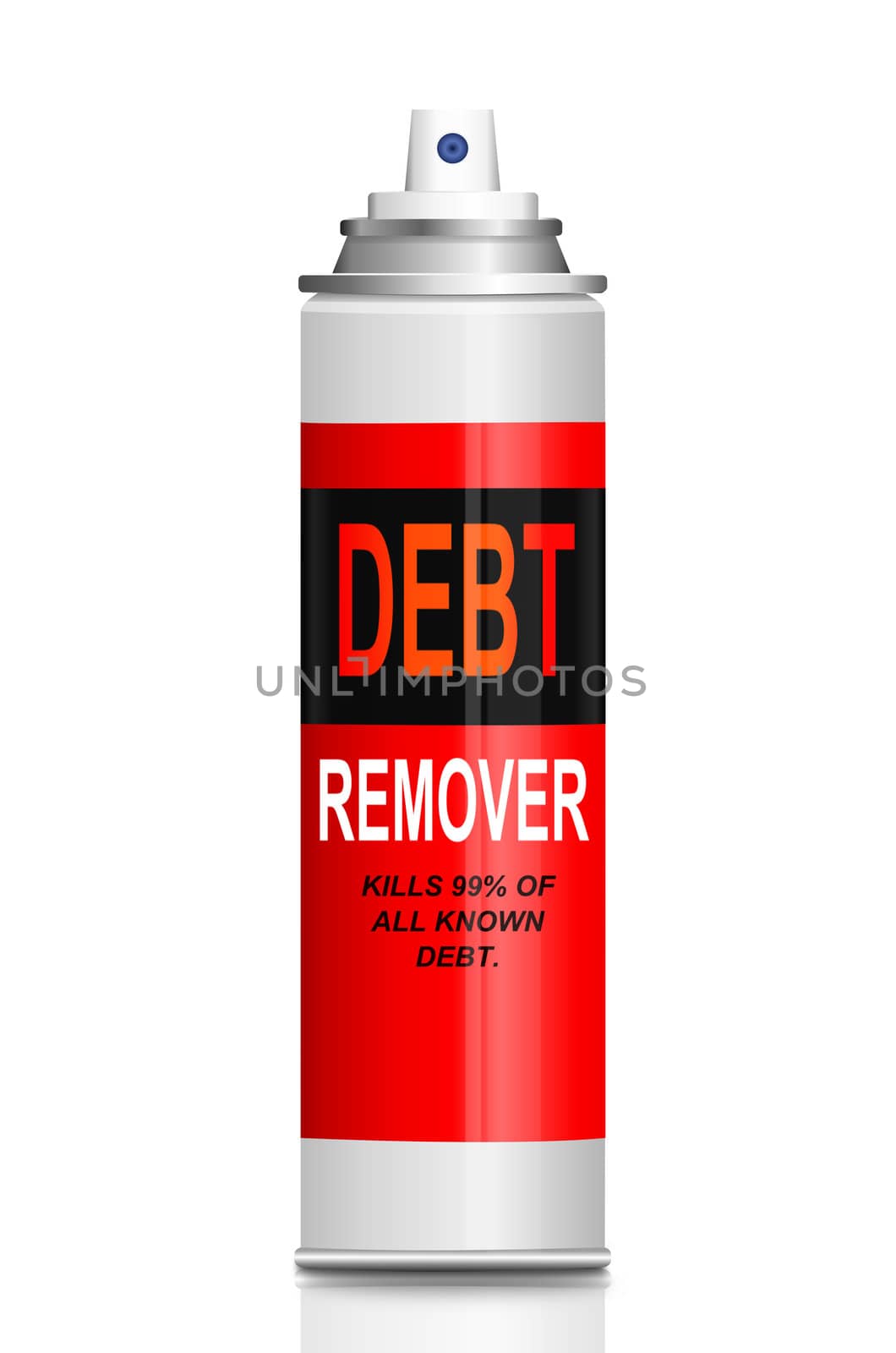 Debt relief concept. by 72soul