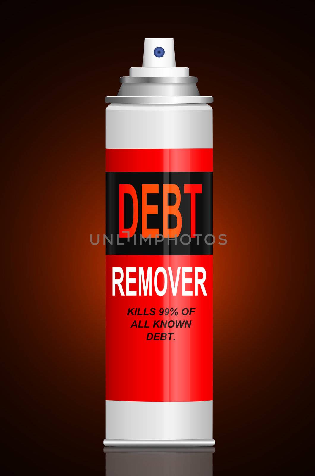 Debt relief concept. by 72soul