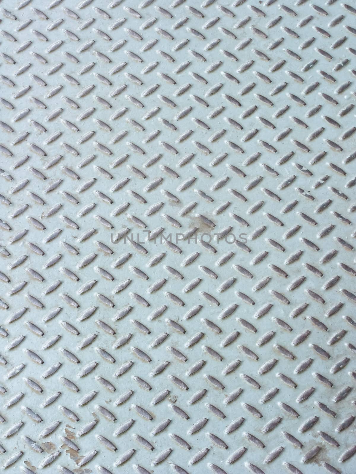 Grey iron industrial floor as background