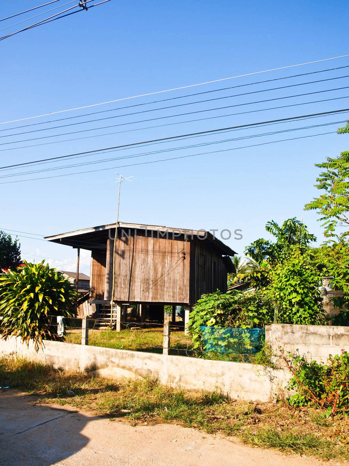 A Northern Thai house in Mae Suay, Chiang Rai, Thailand