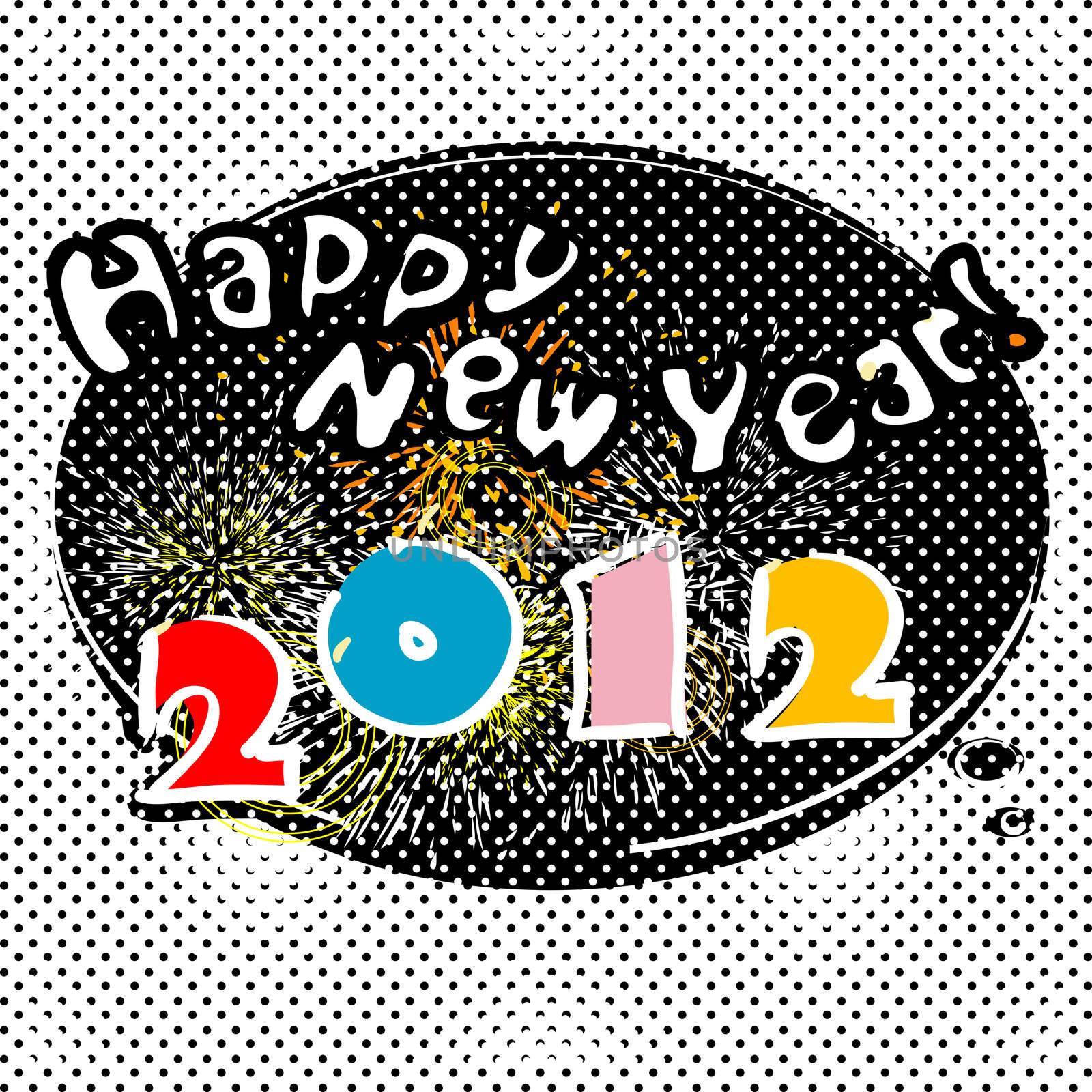 happy new year 2012 by catacos