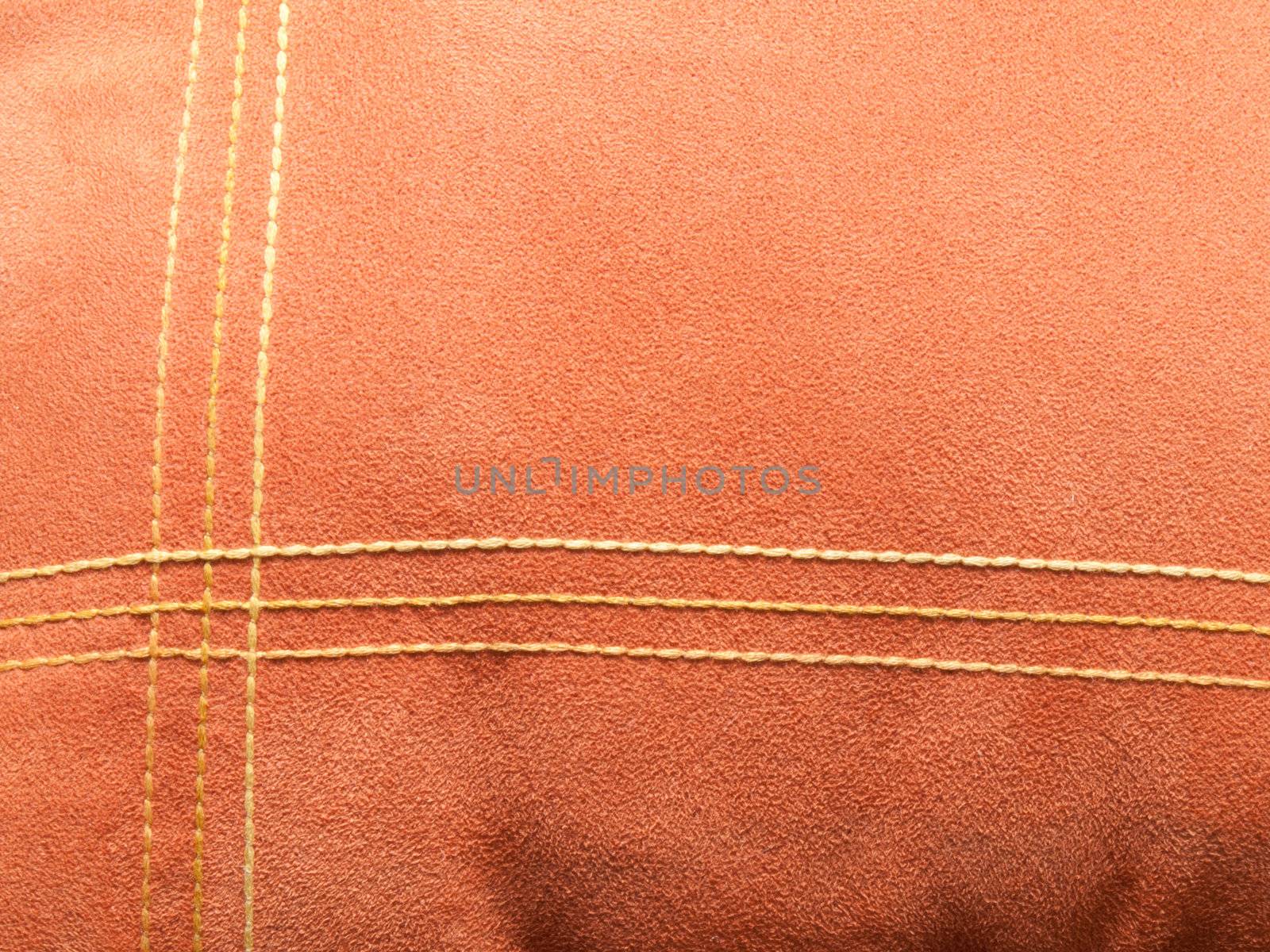 Orange velvet texture with lines as background