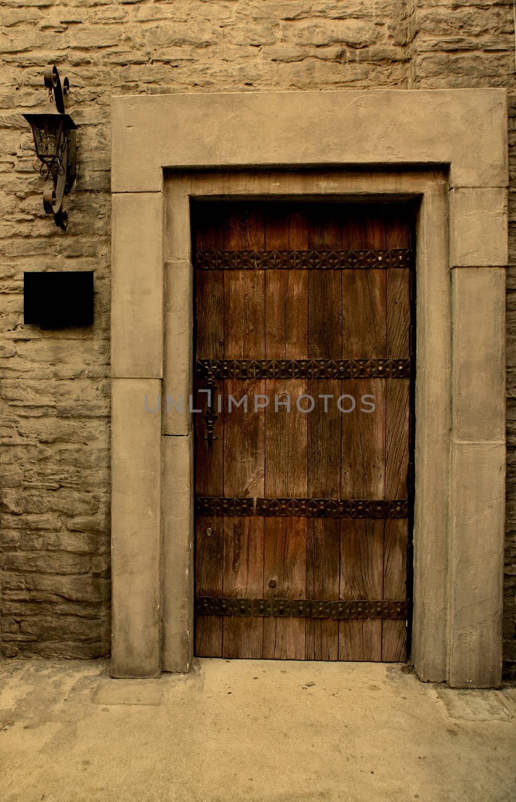 Brown Door by instinia