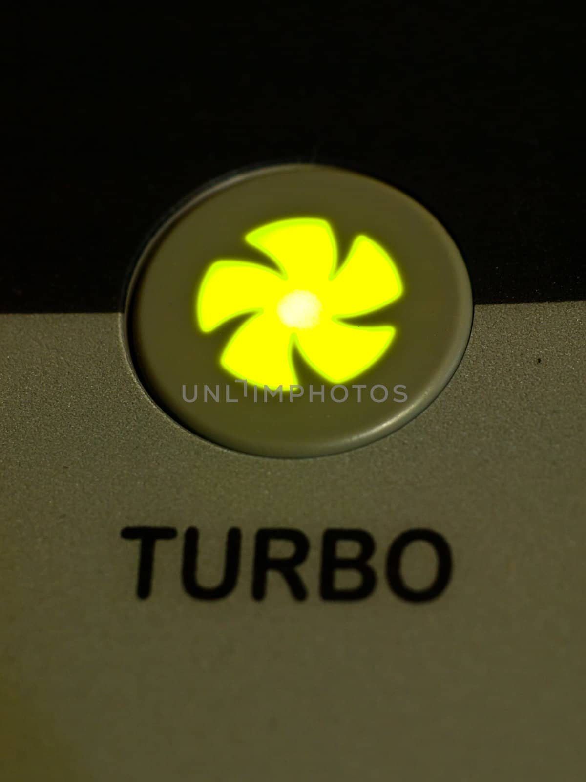 Green light turbo button as background by gururugu