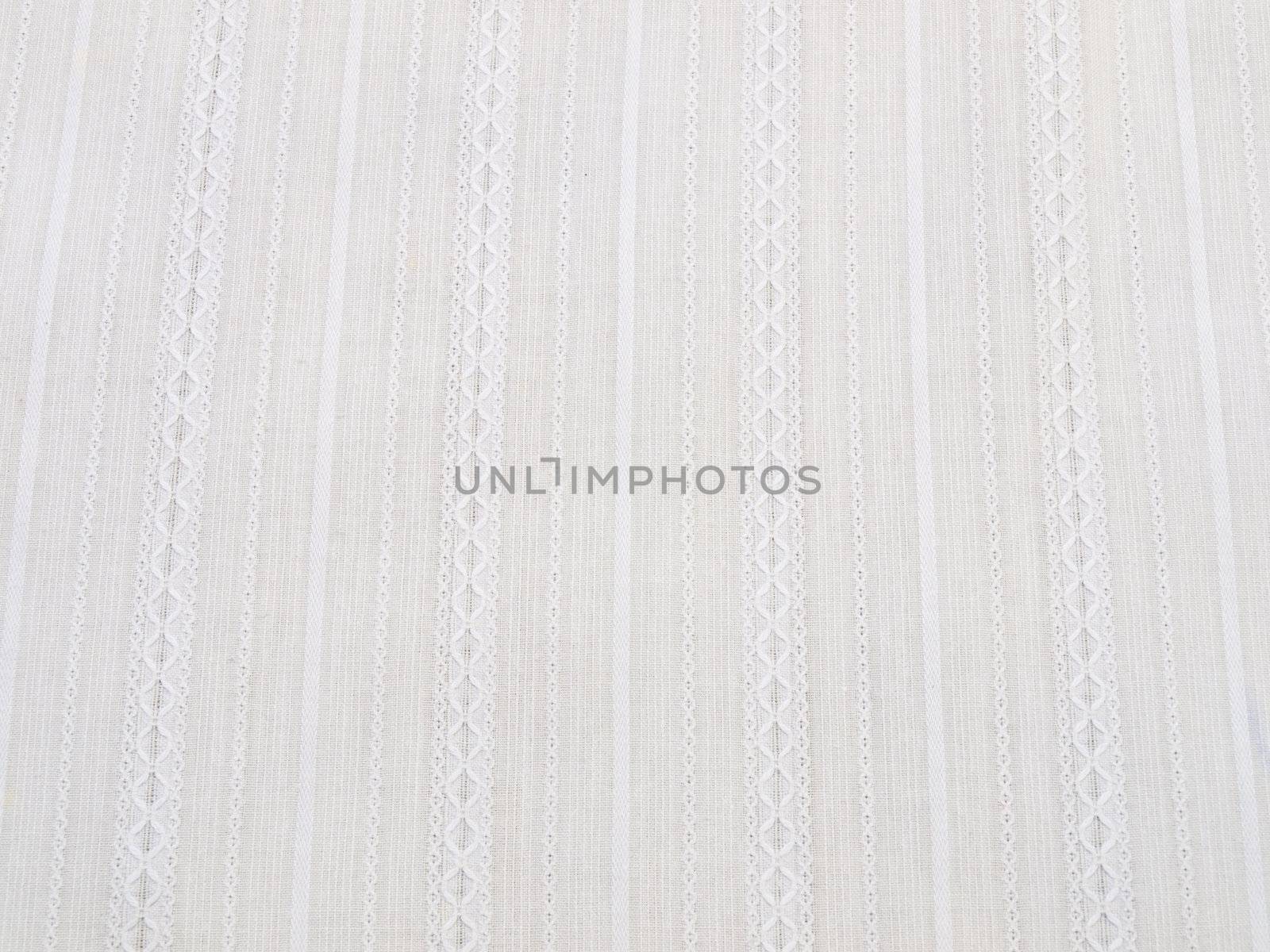 Linear cotton fabric as background by gururugu