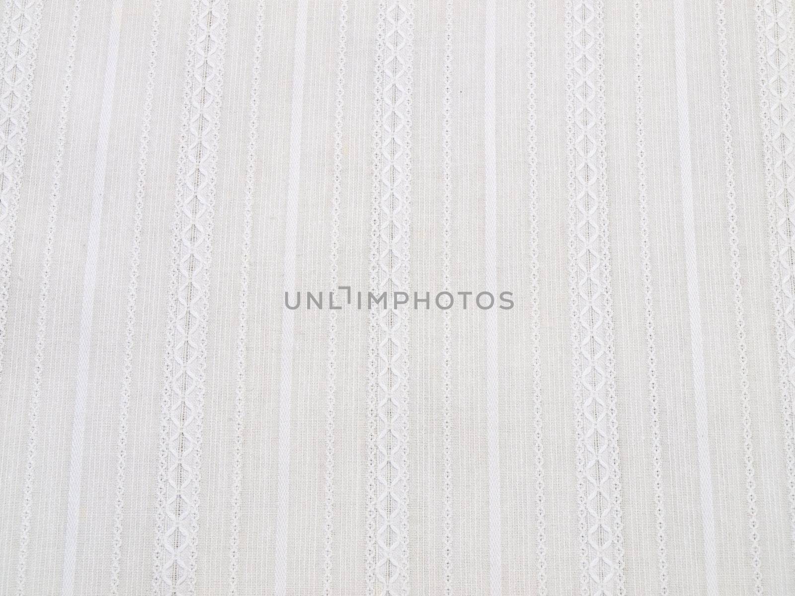 Linear cotton fabric as background