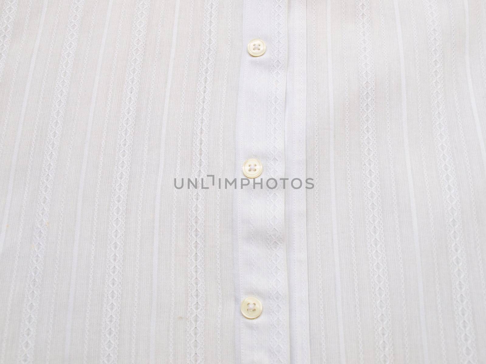 Linear cotton fabric as background with button