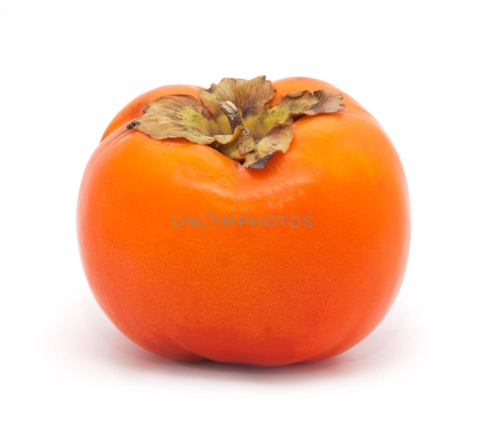 Persimmon isolated on white background