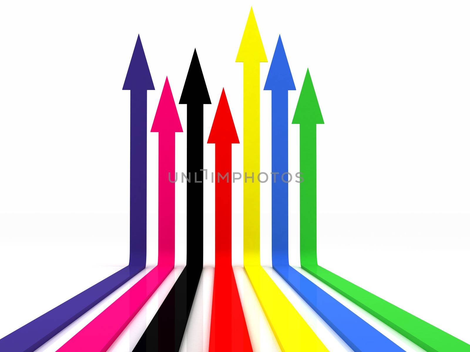 colored arrows by Lupen