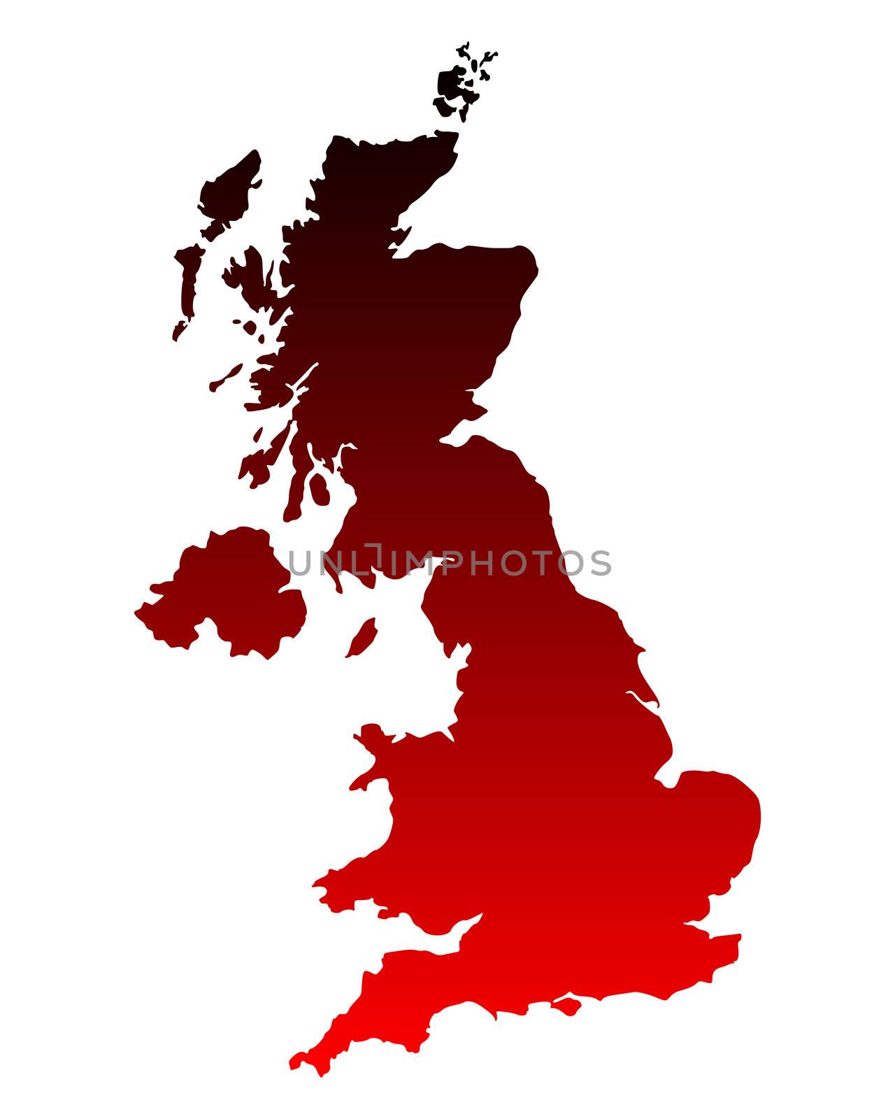 Map of United Kingdom