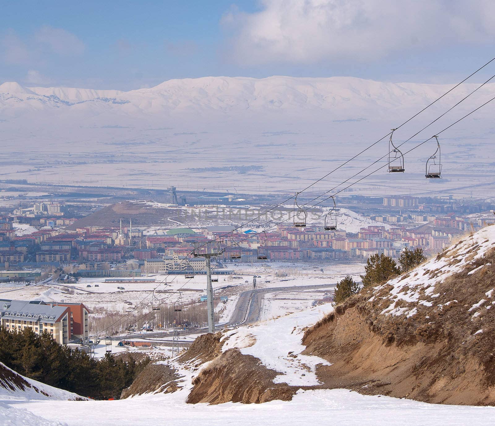 View on Erzurum. Turkey by Denovyi