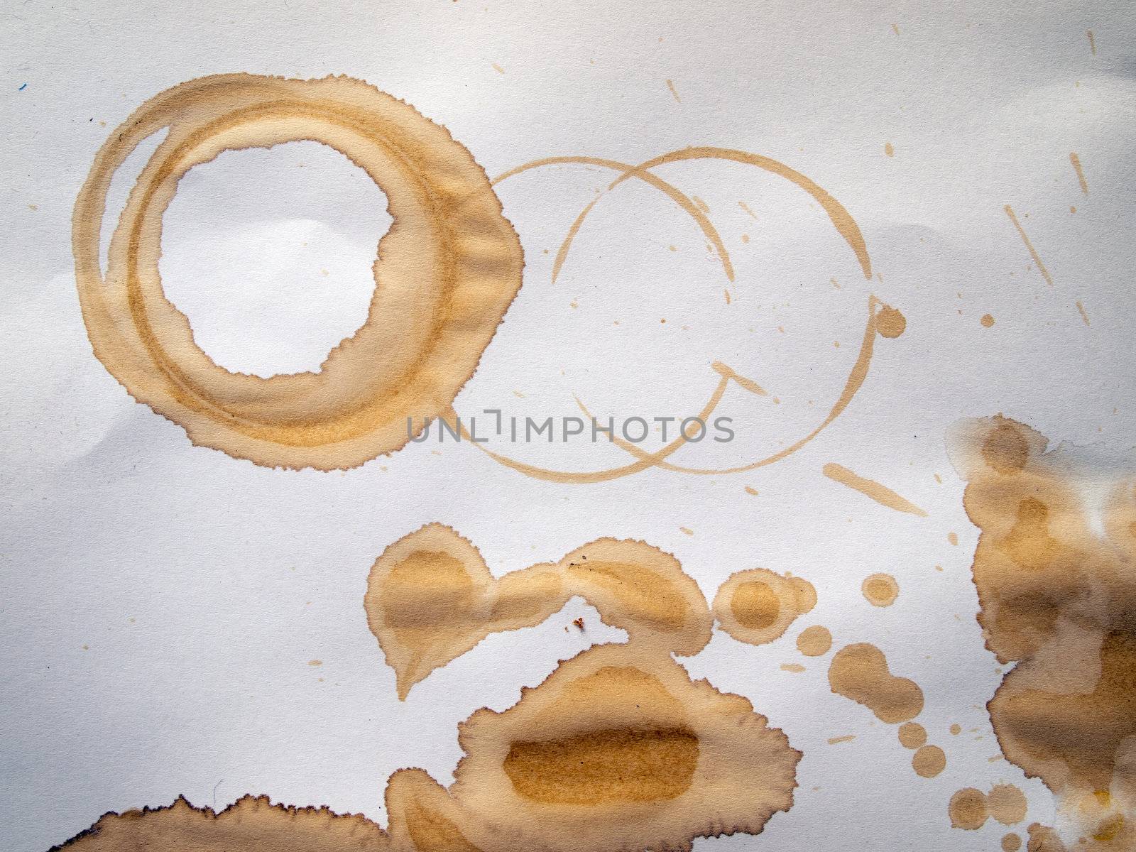 Coffee stains by nuttakit