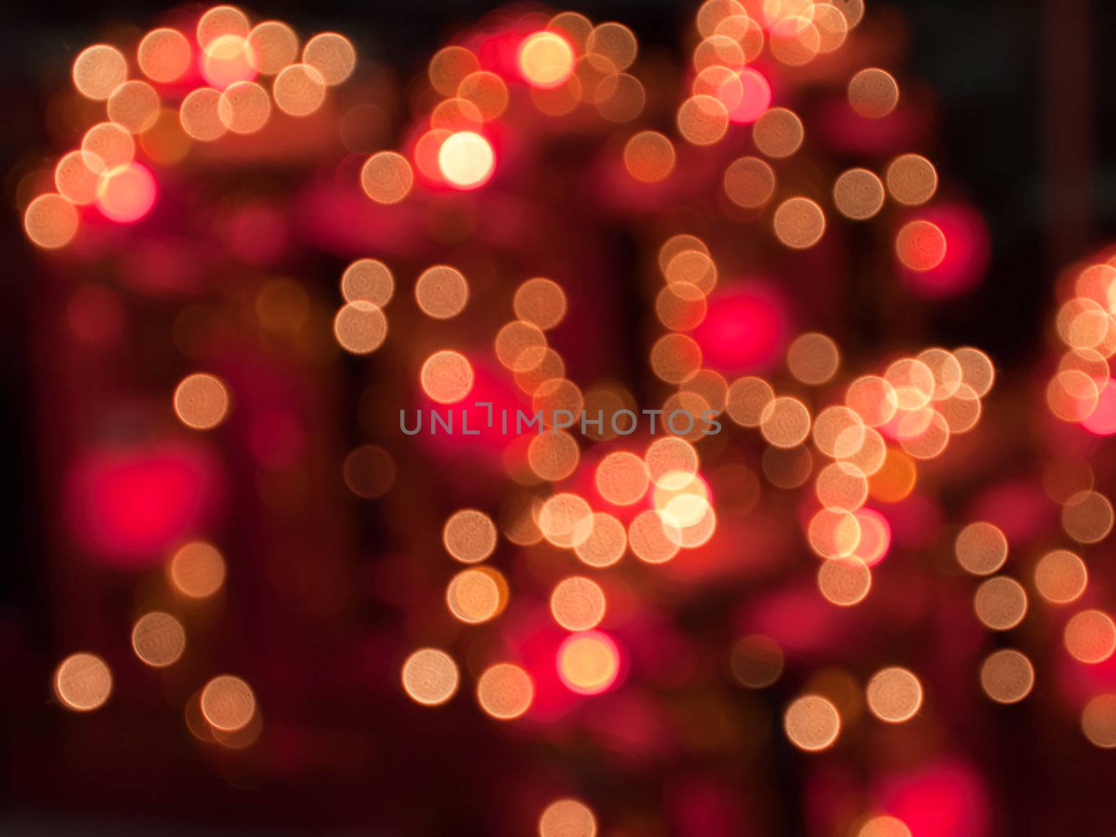 Abstract of bokeh for web page background