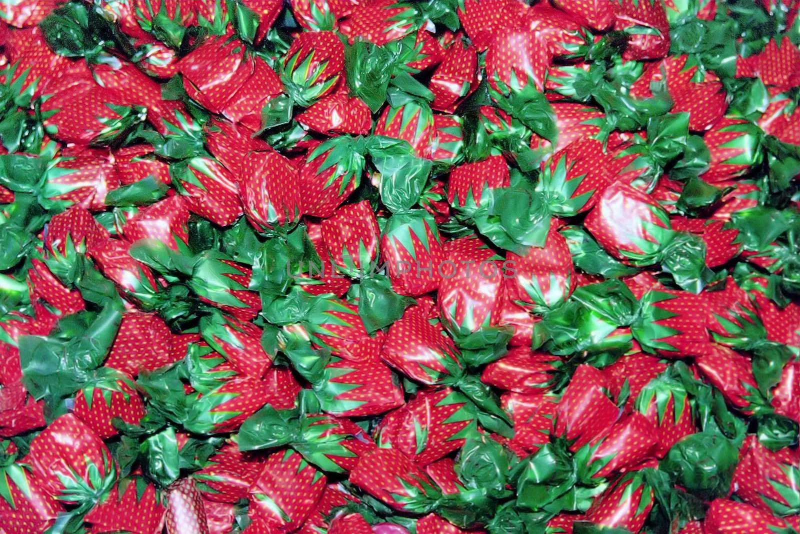 pile of christmas candy for sale