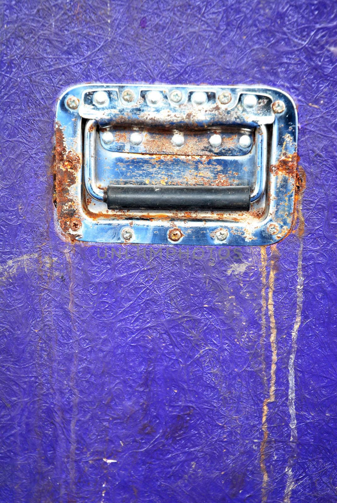 abstract purple texture with metal handle