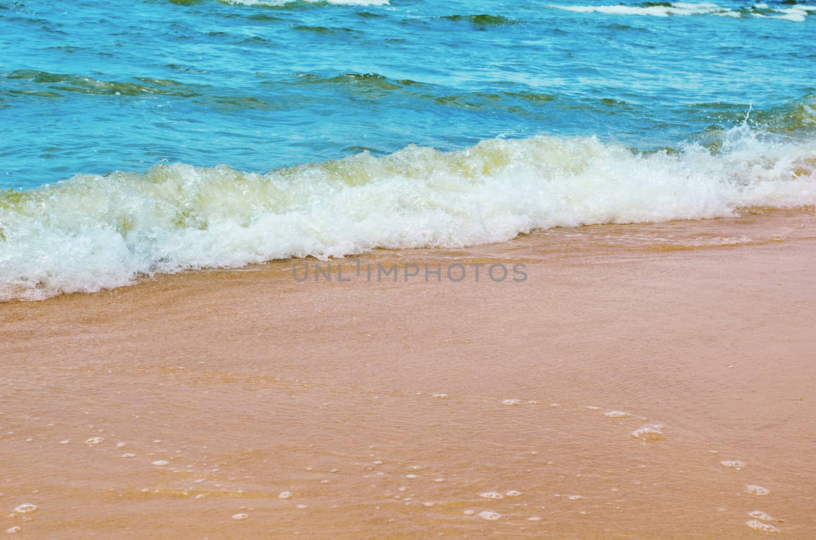 sand and wave background by mycola