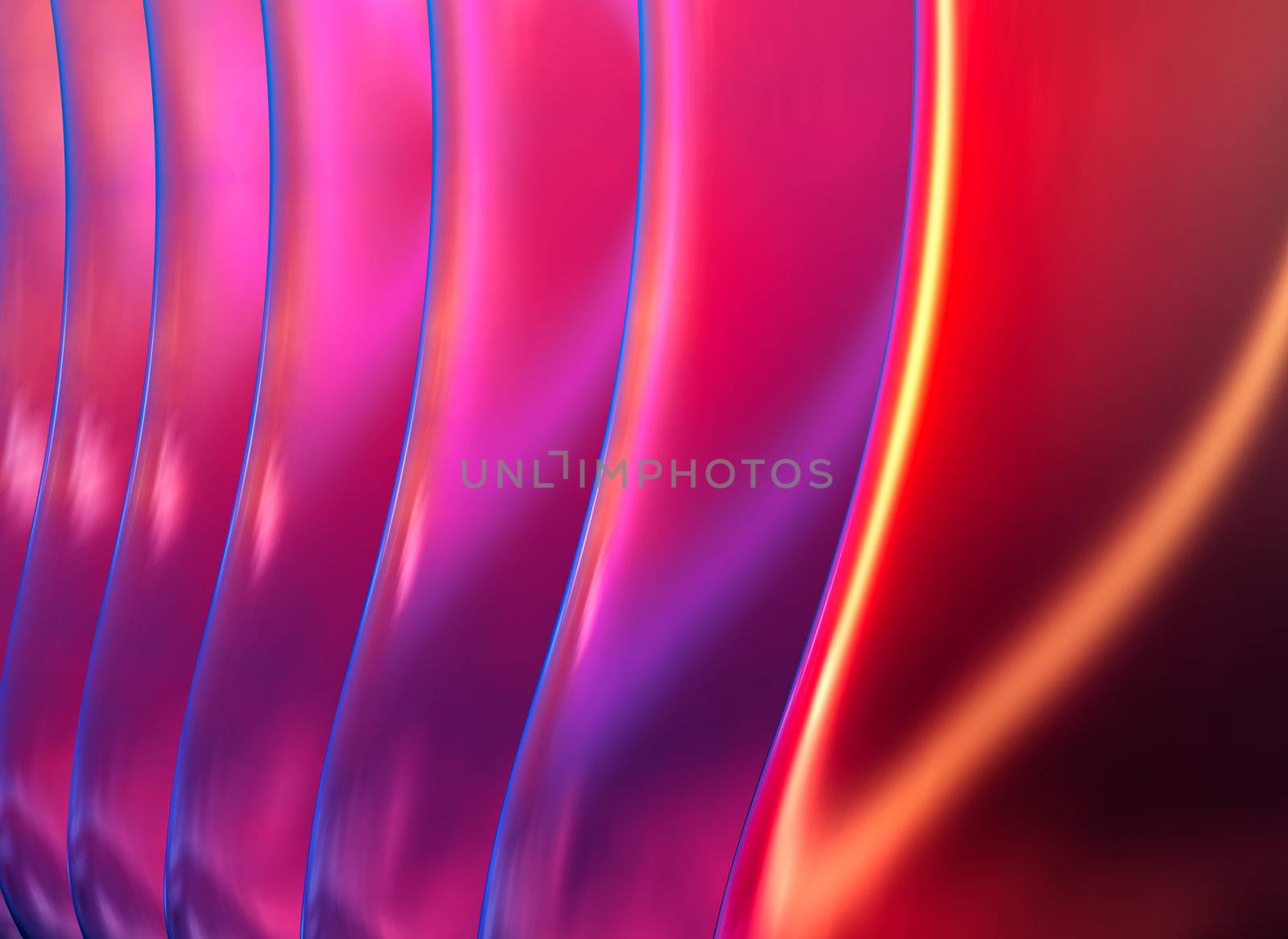 An electric abstract background in vivid magenta and orange-red colors.