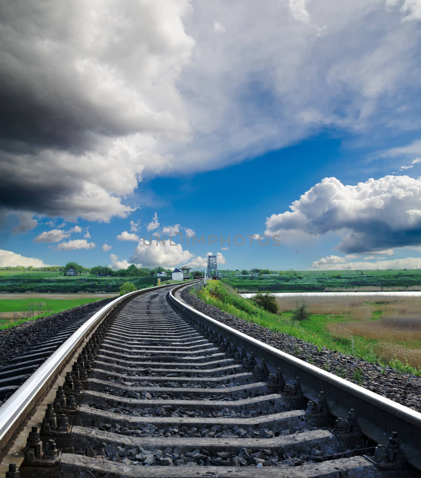 railroad to horizon by mycola