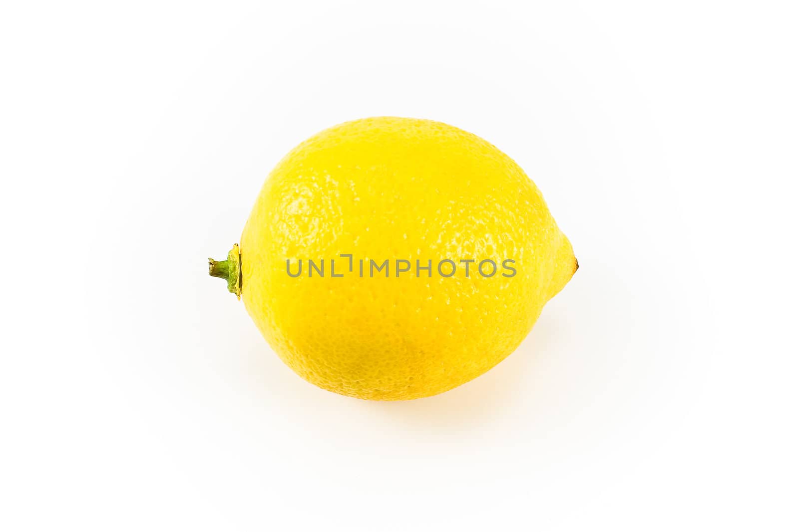 Lemon isolated on a white background