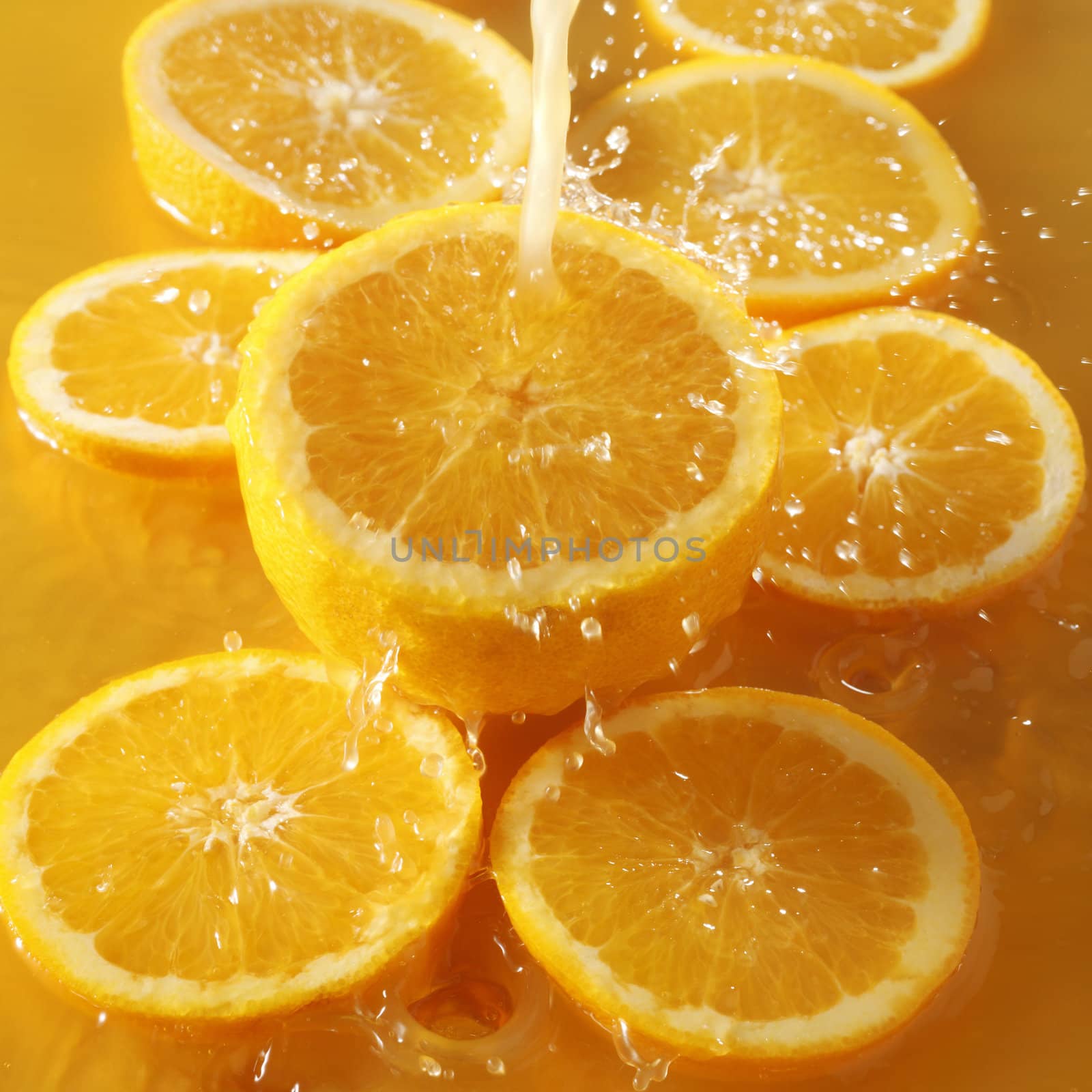 stock imageof the orange juice