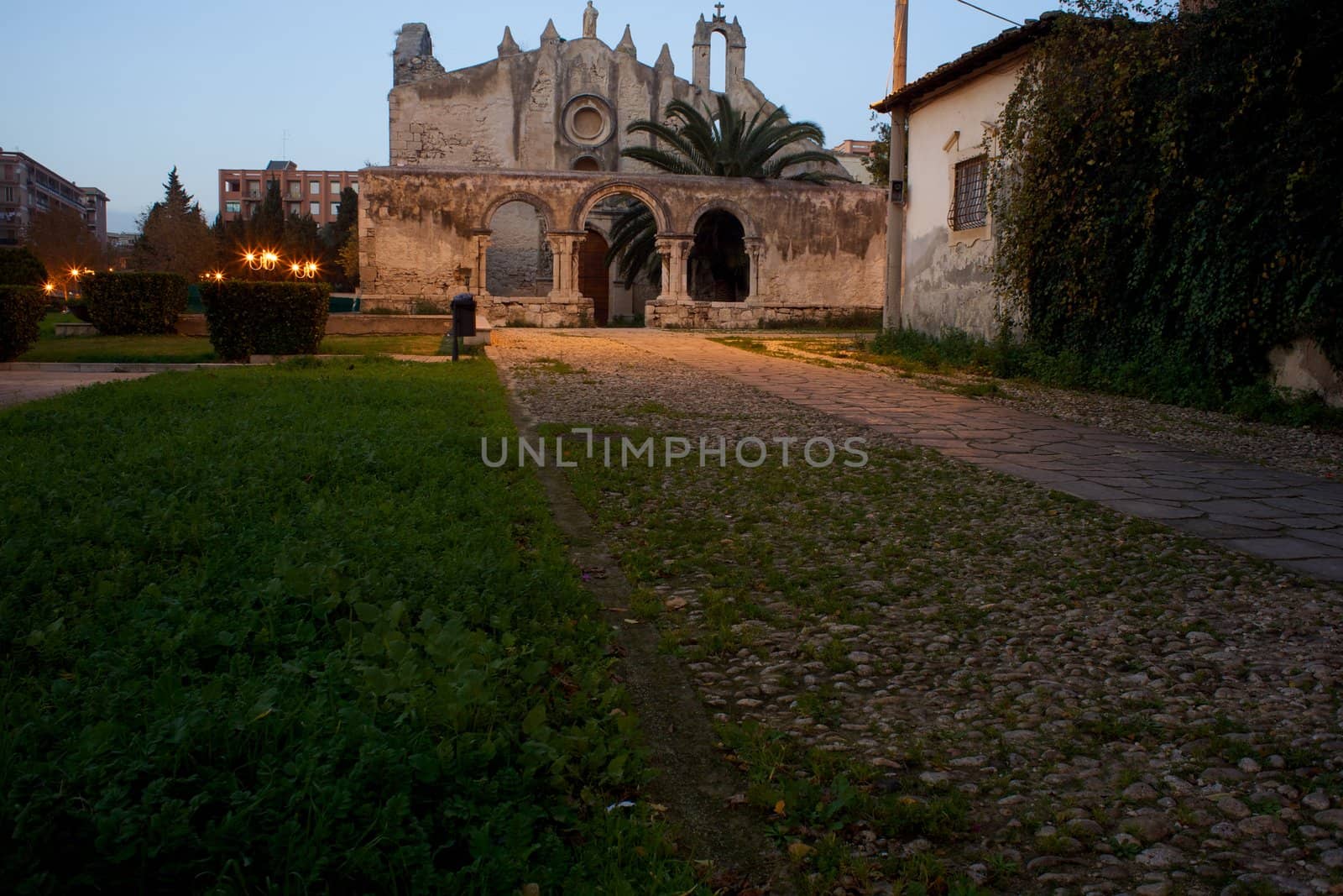 View of Church of St. John the catacombs, Syracuse