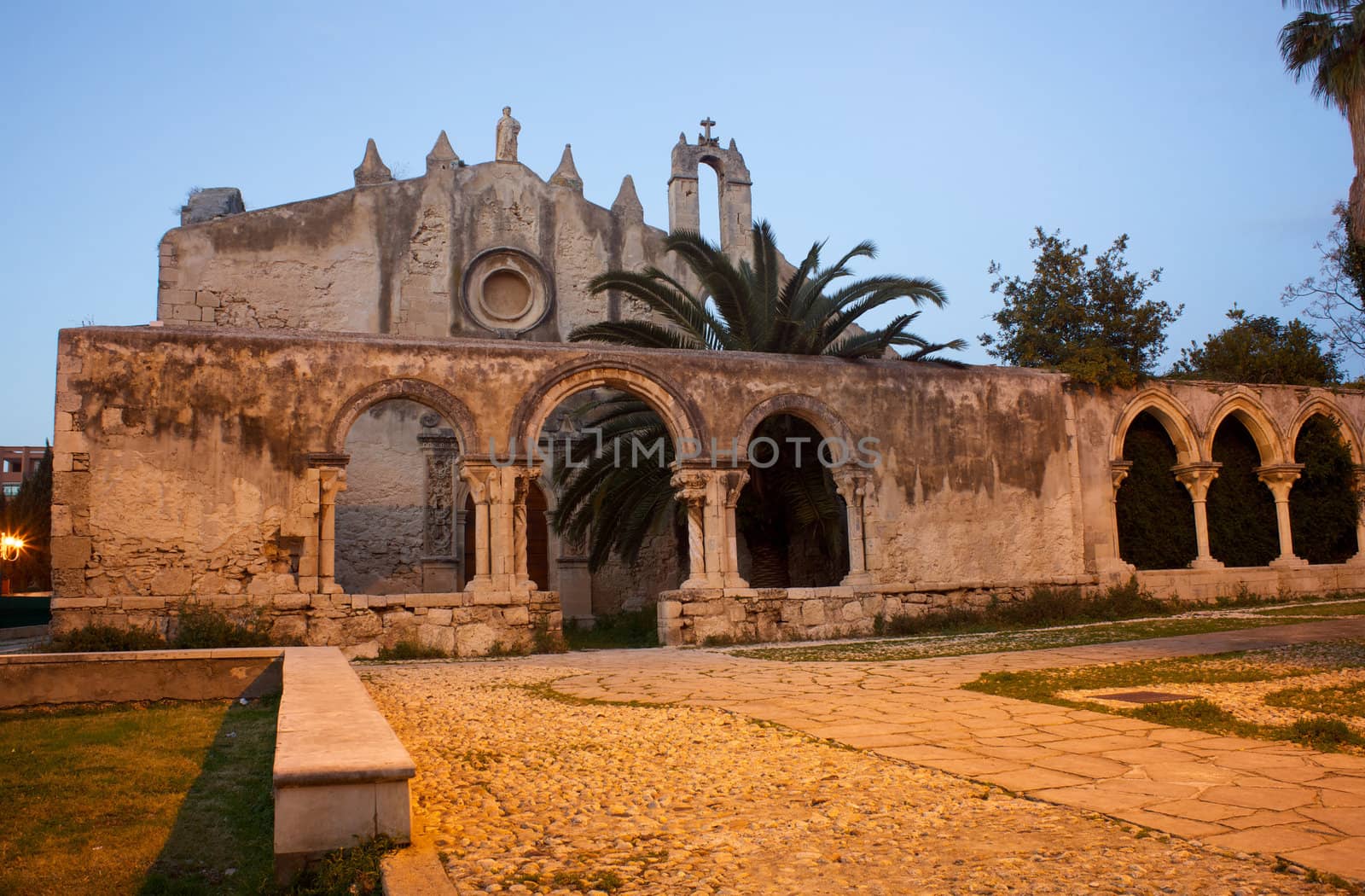 View of Church of St. John the catacombs, Syracuse