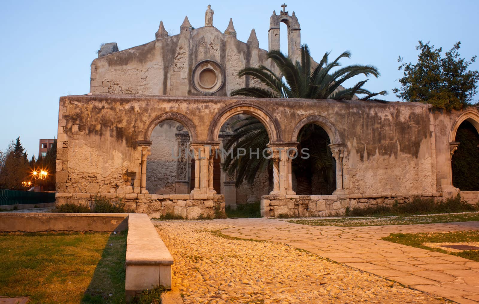 View of Church of St. John the catacombs, Syracuse