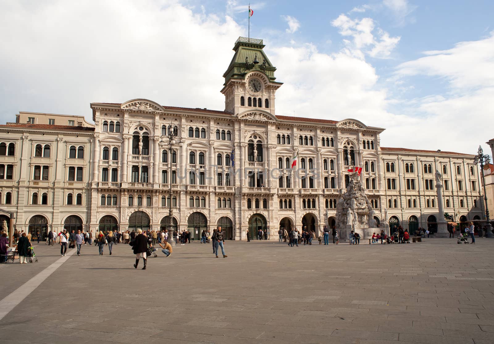 Piazza Unità d'Italia, Trieste - Italy