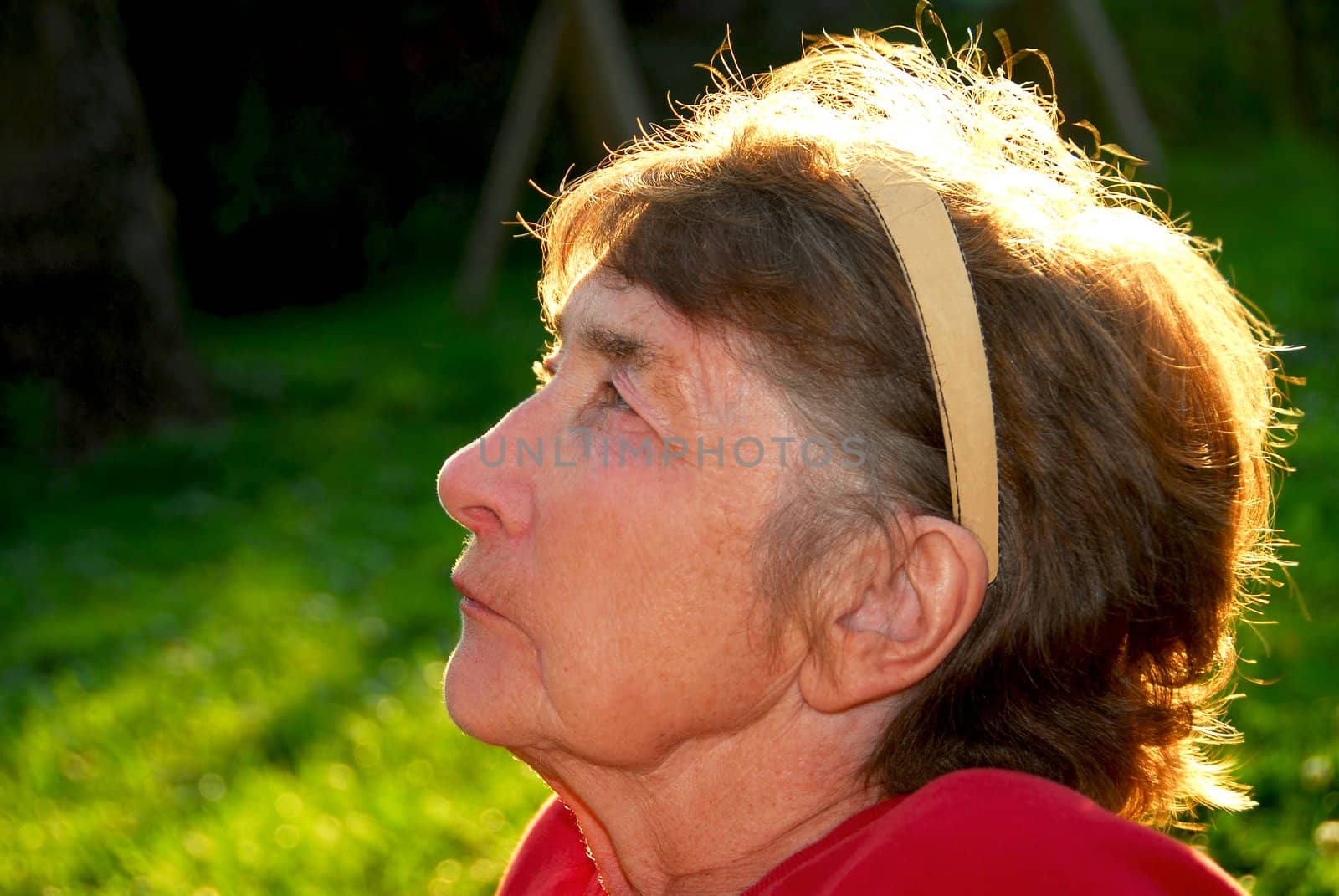 Elderly woman  by elenathewise