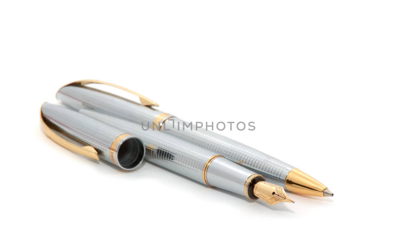 Pen isolated on white background