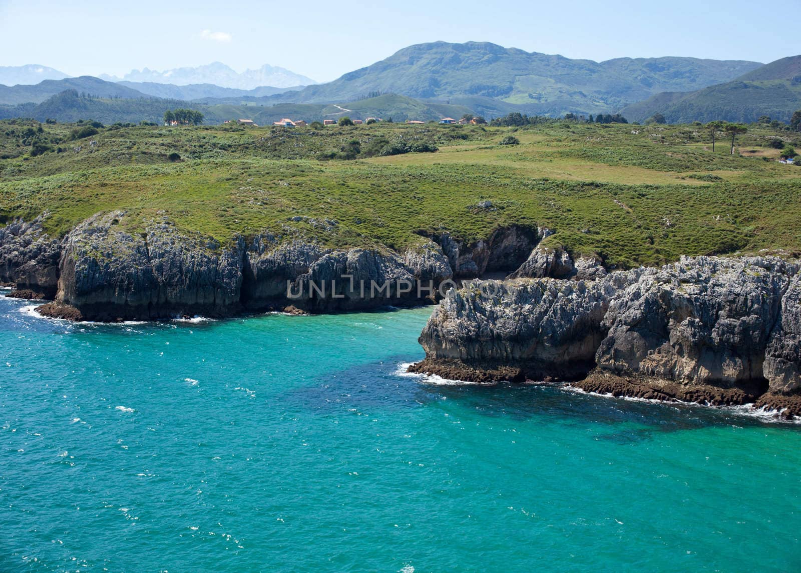 Cliff, Nueva de Llanes. Spain