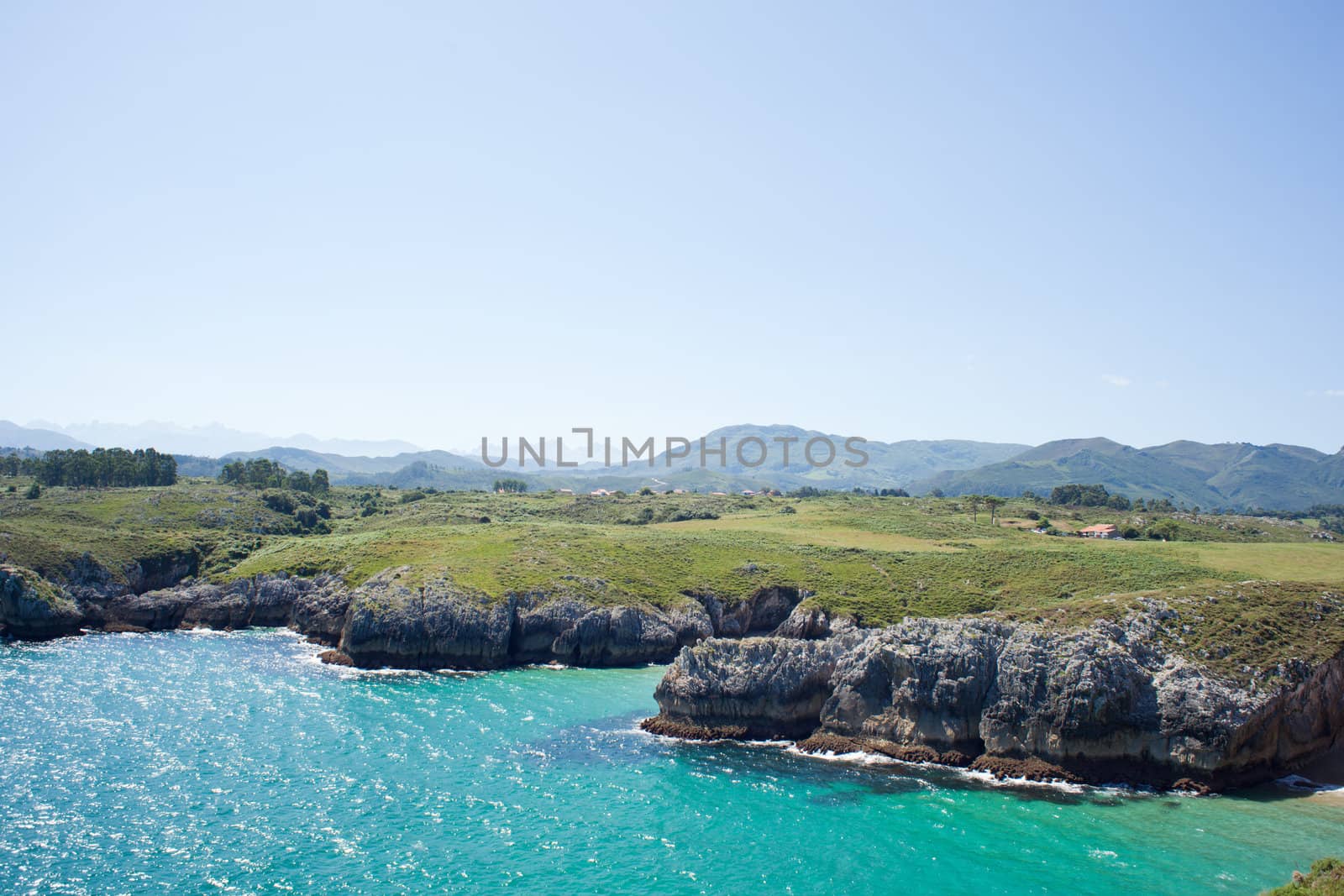 Cliff, Nueva de Llanes. Spain