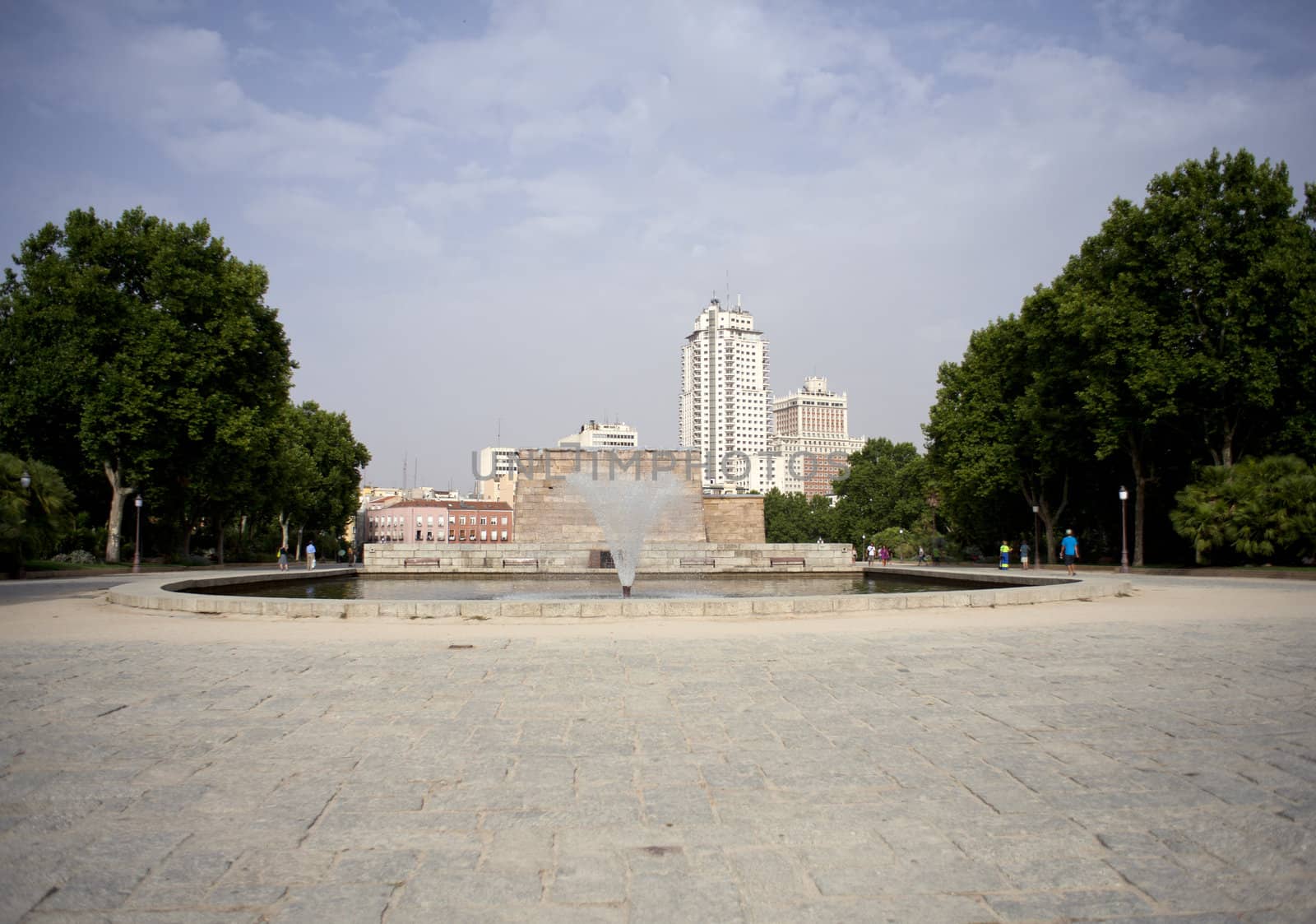 Monument in the city of Madrid