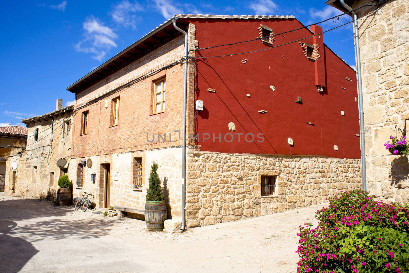 Rustic house in spanish village