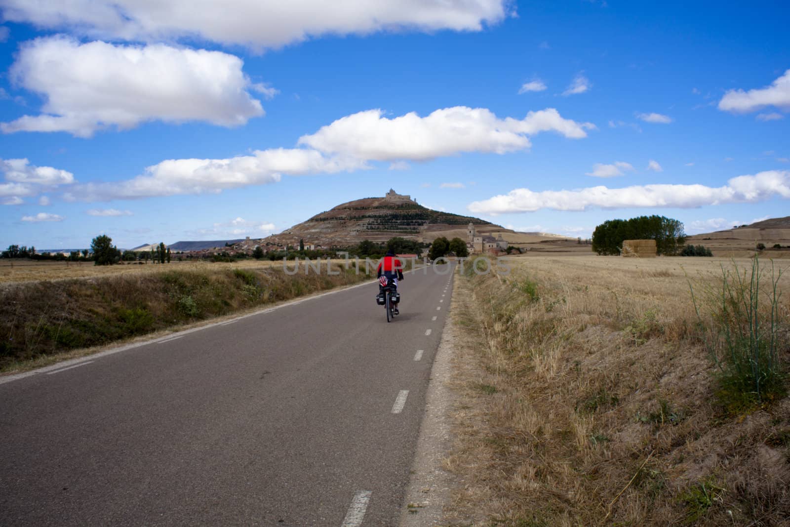 Bike in the road, Way of St. James