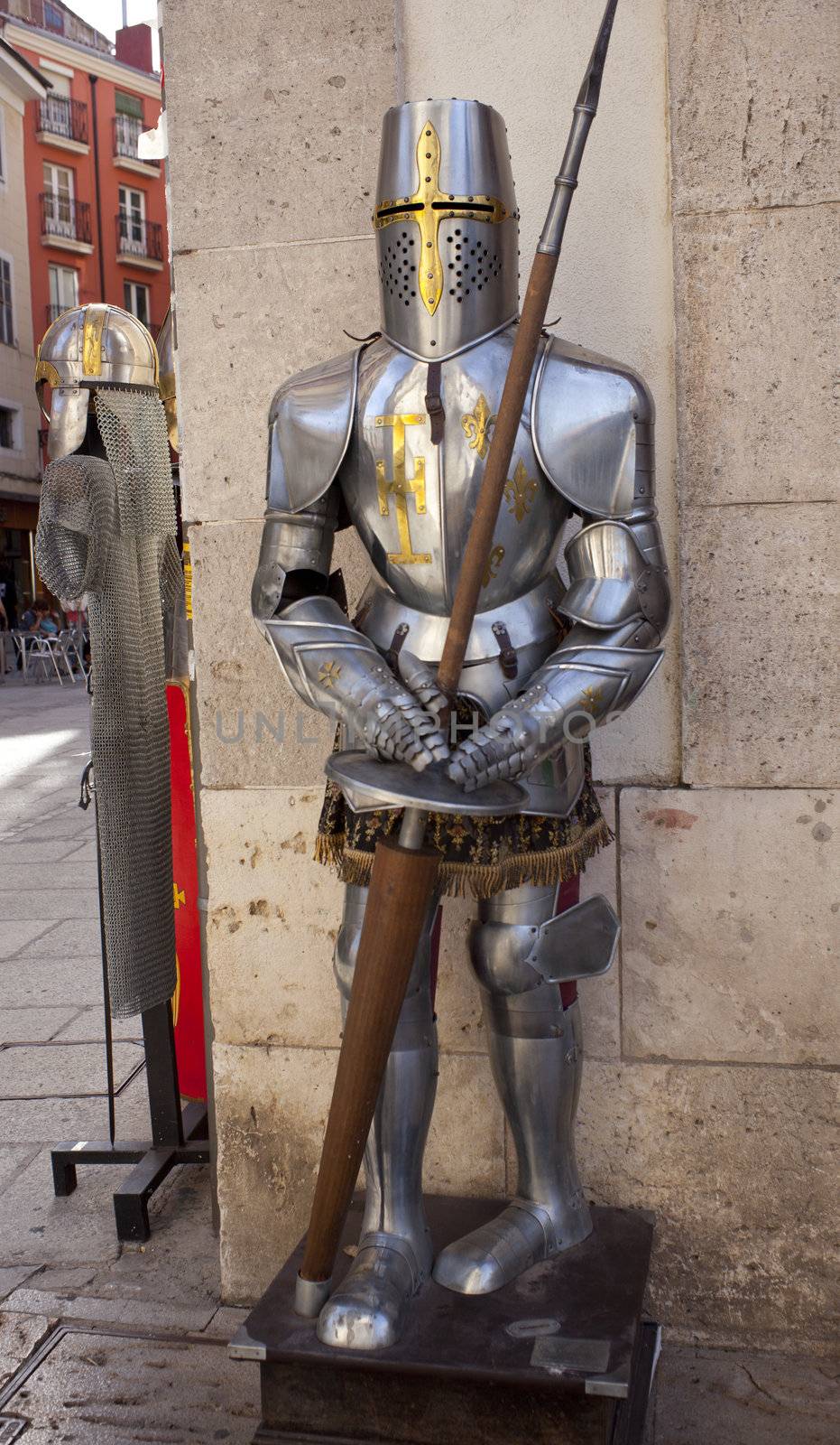 Iron Armor in the street