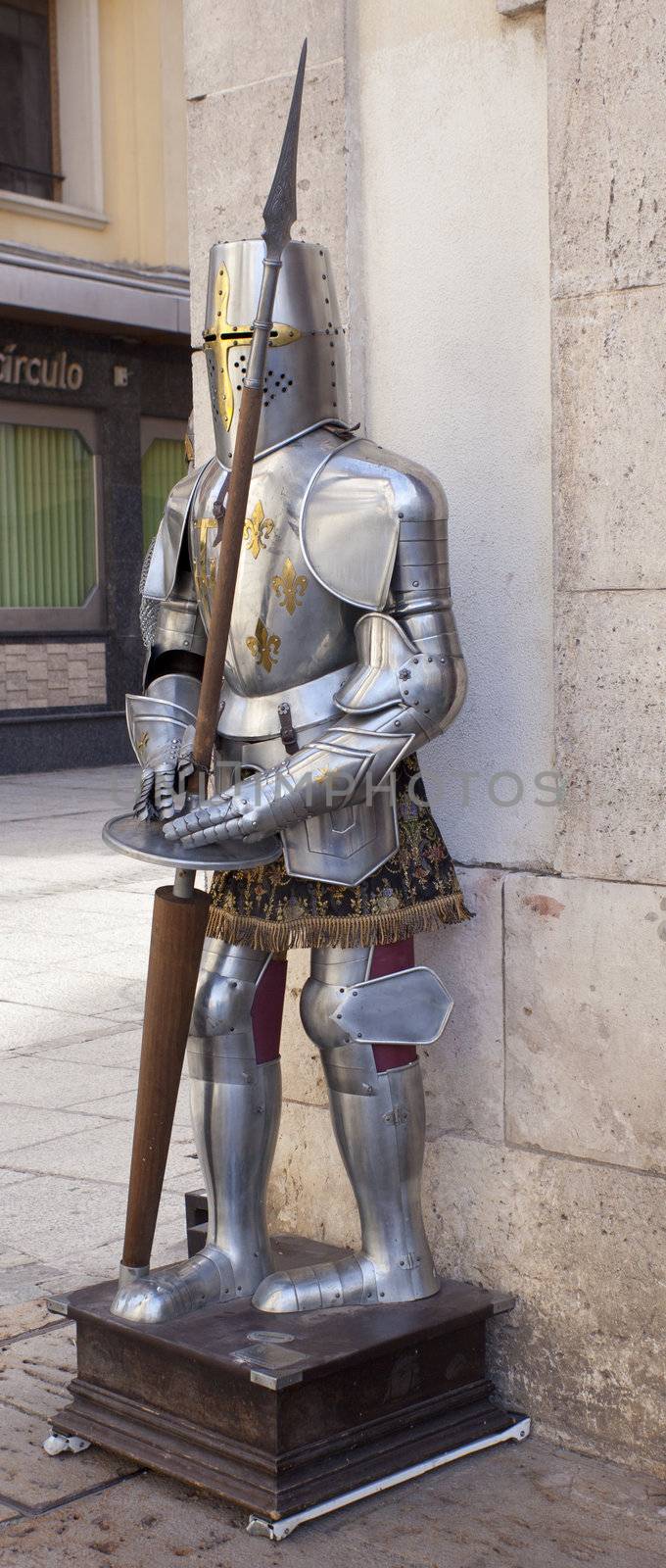 Iron Armor in the street