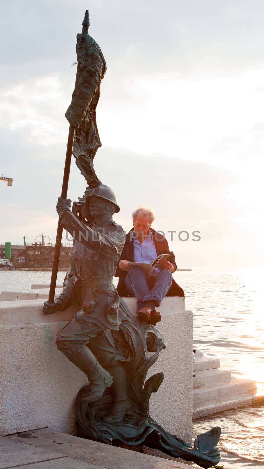 Bersaglieri monument, Trieste - Italy