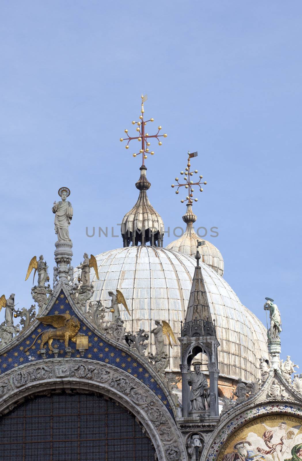View of St. Marco cathedral, Venice