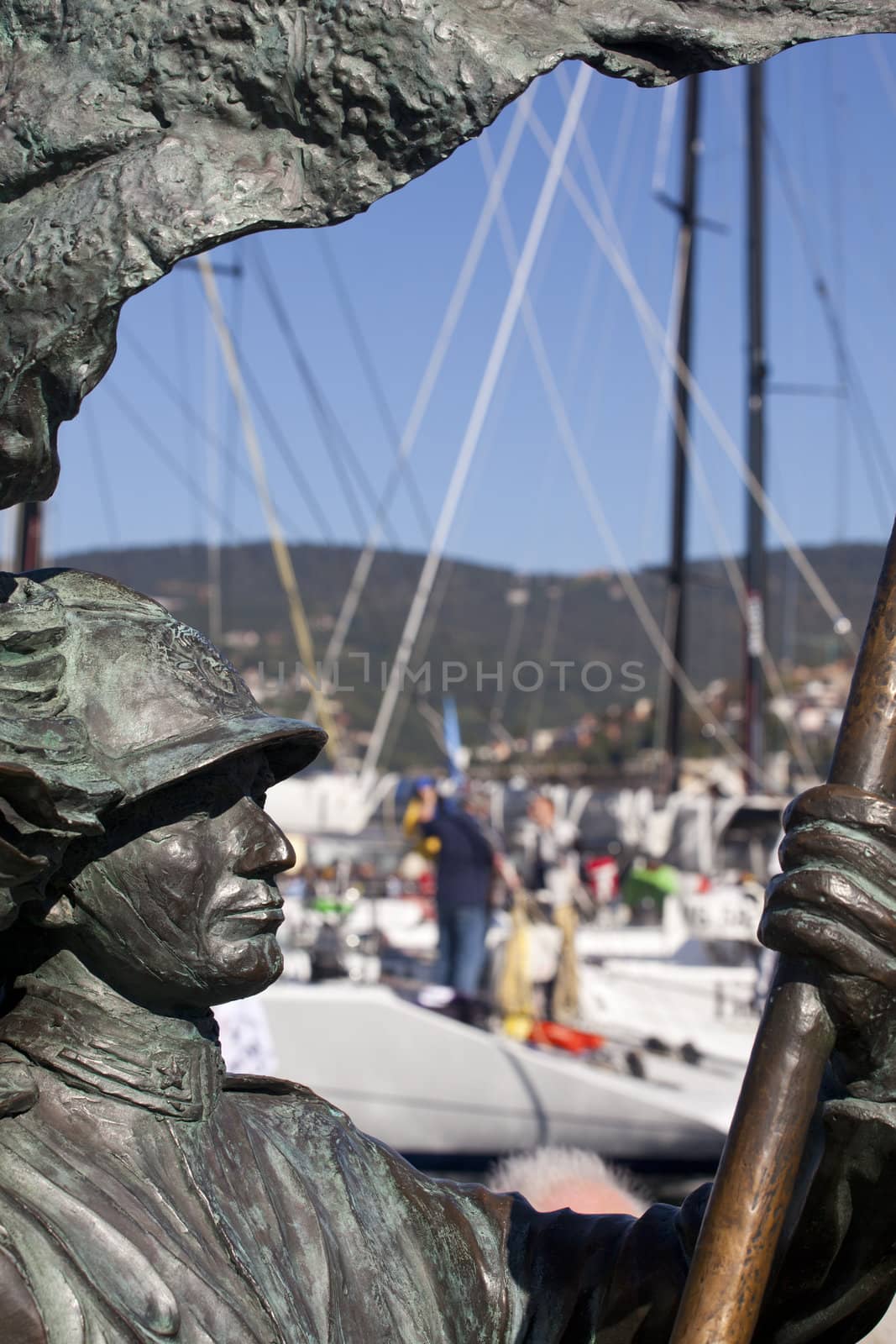 Bersaglieri monument, Trieste - Italy