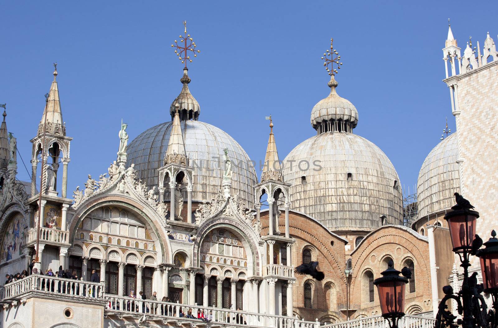 View of St. Marco cathedral, Venice