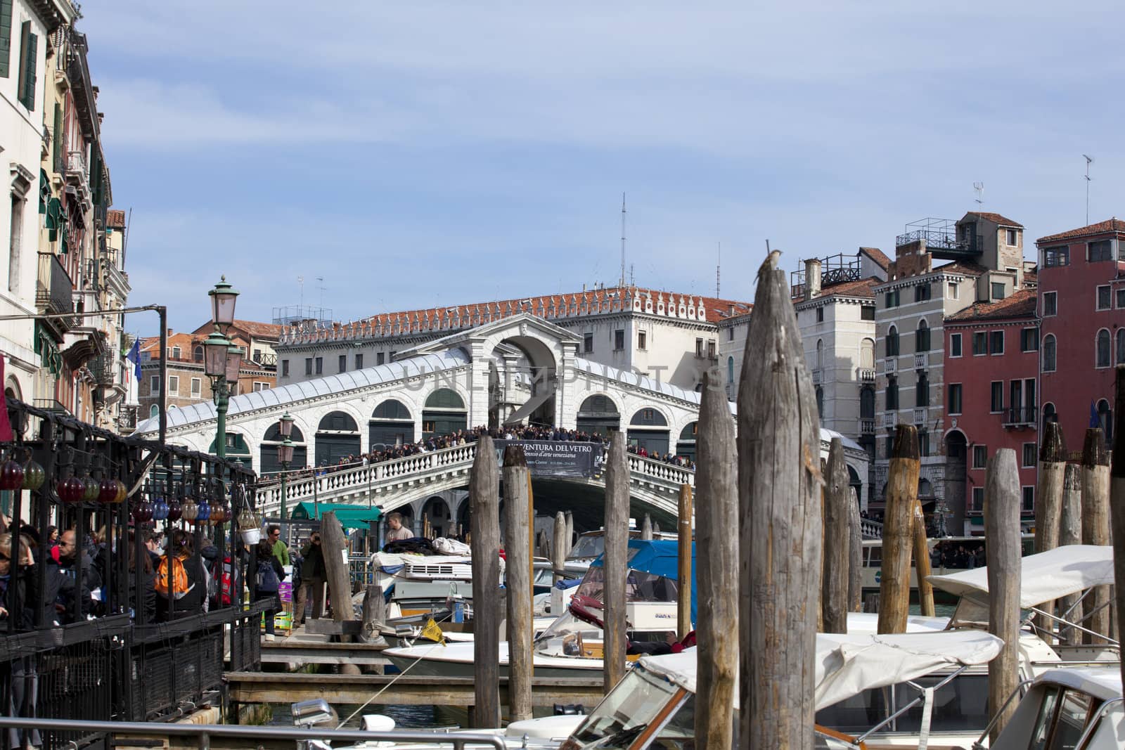 View of Rialto Bridge, Venice
