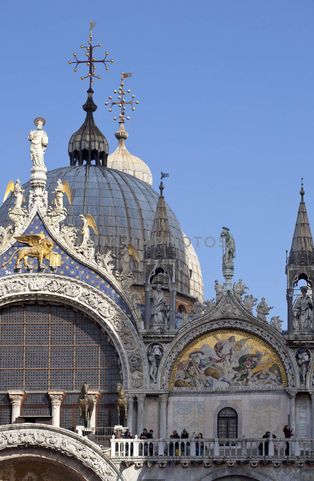 View of St. Marco cathedral, Venice