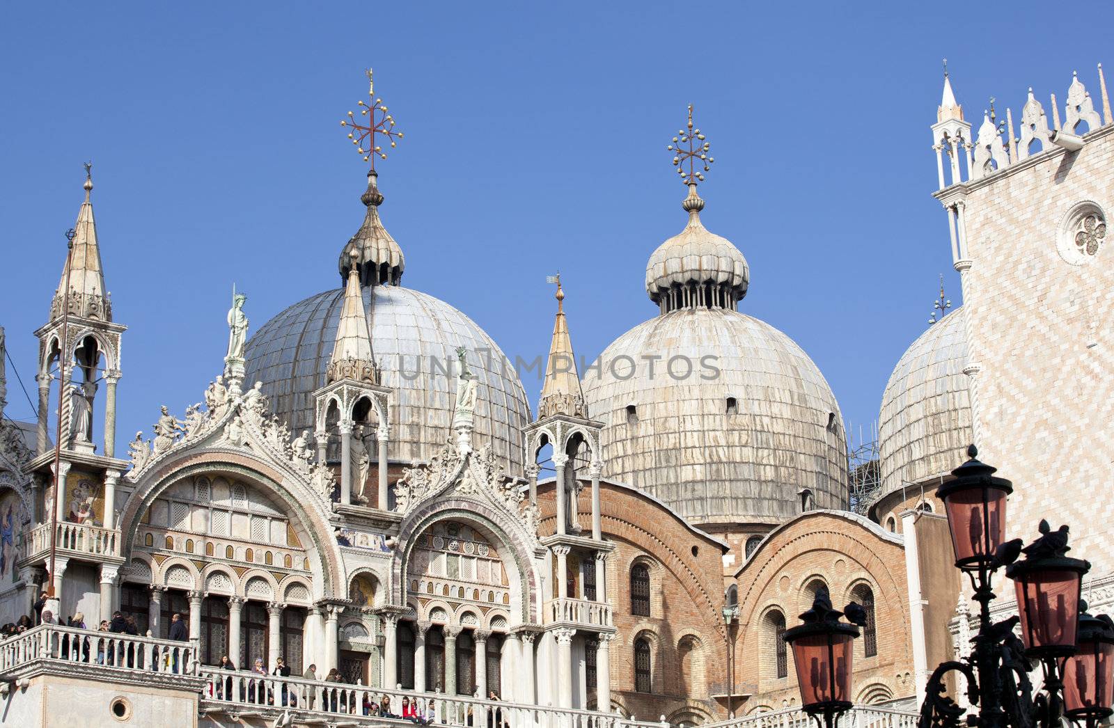 View of St. Marco cathedral, Venice