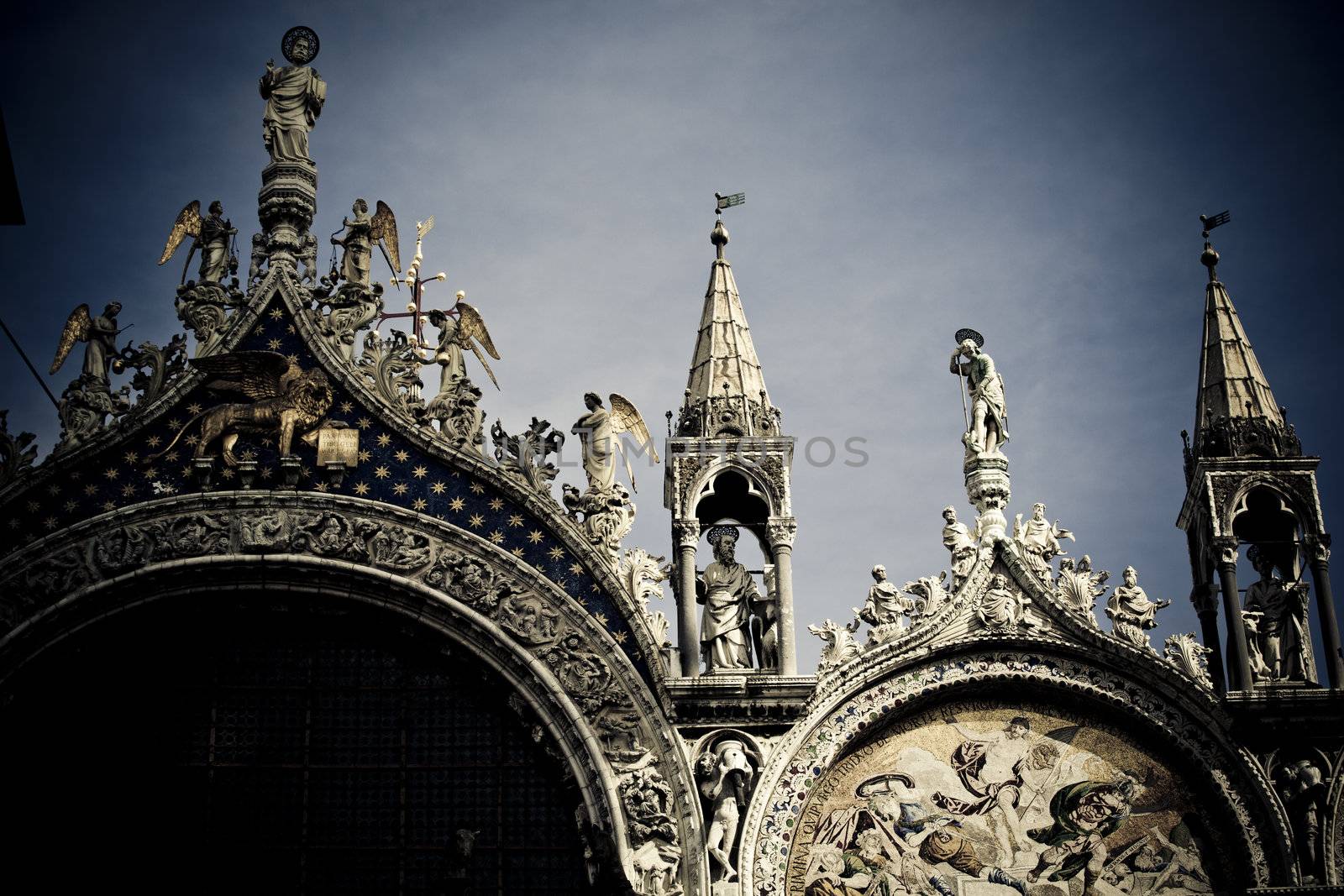 View of St. Marco cathedral, Venice