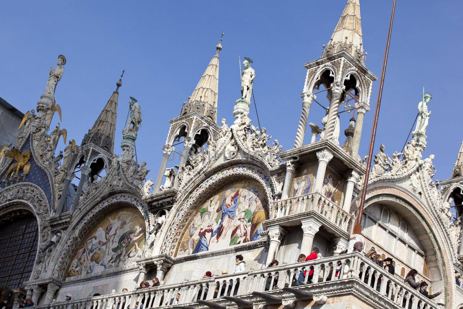 View of St. Marco cathedral, Venice
