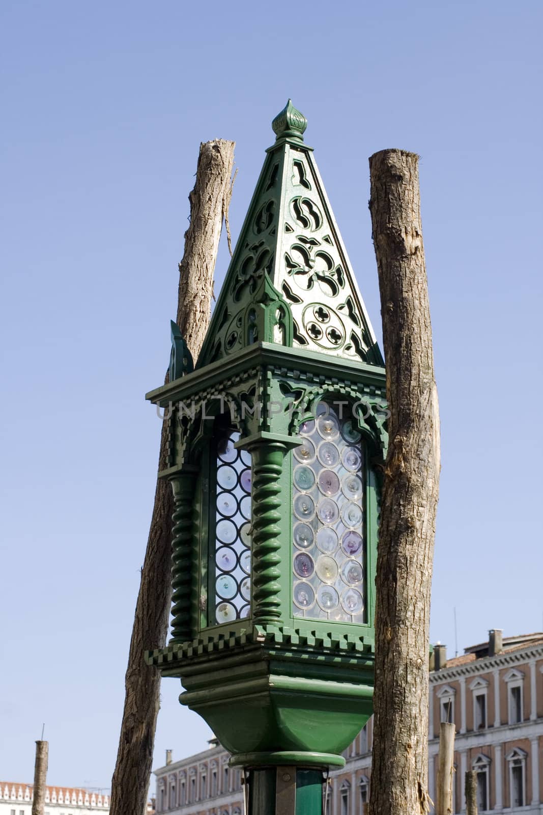 Photo of a typical Venetian lantern