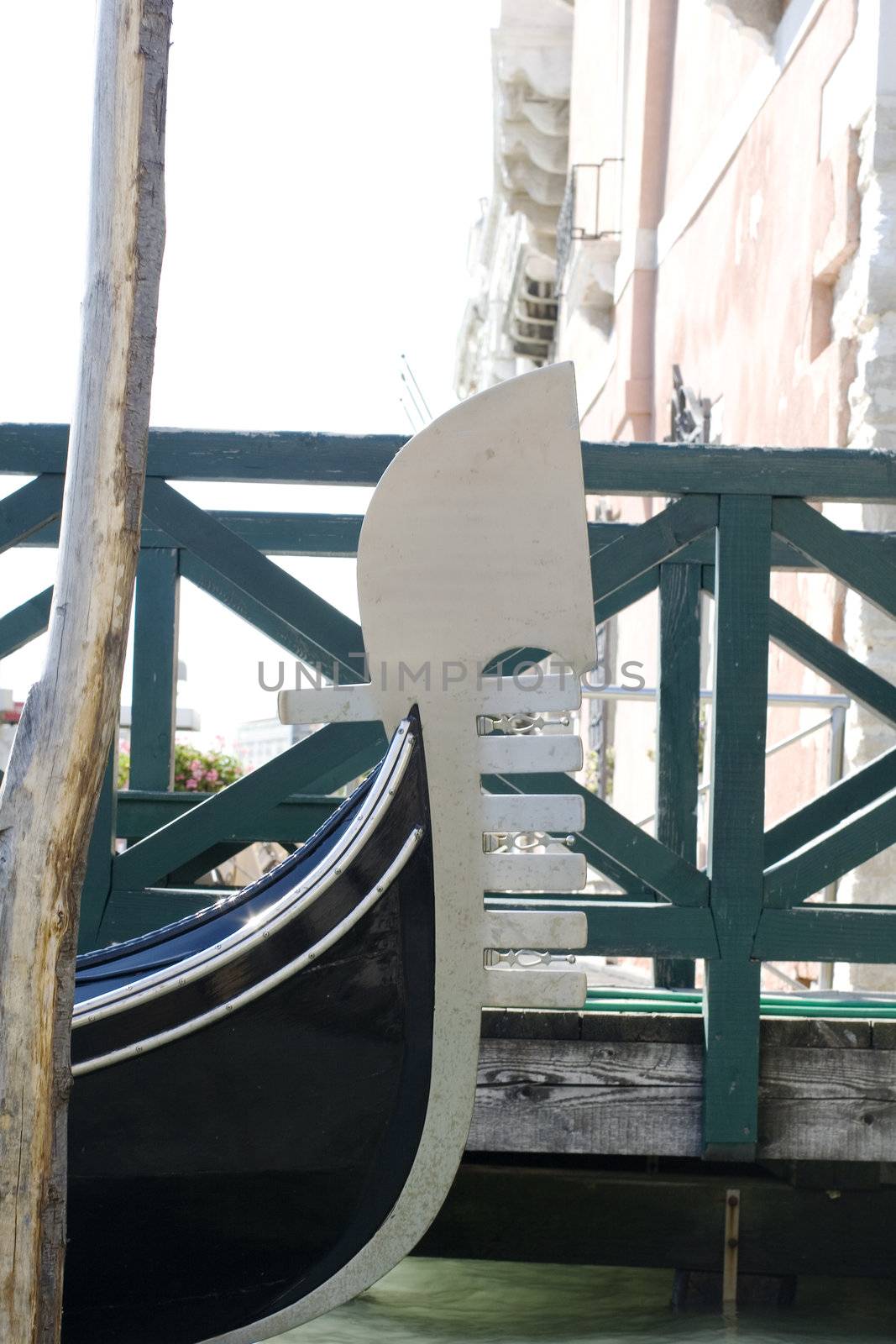 Photo of typical Gondola in Venice