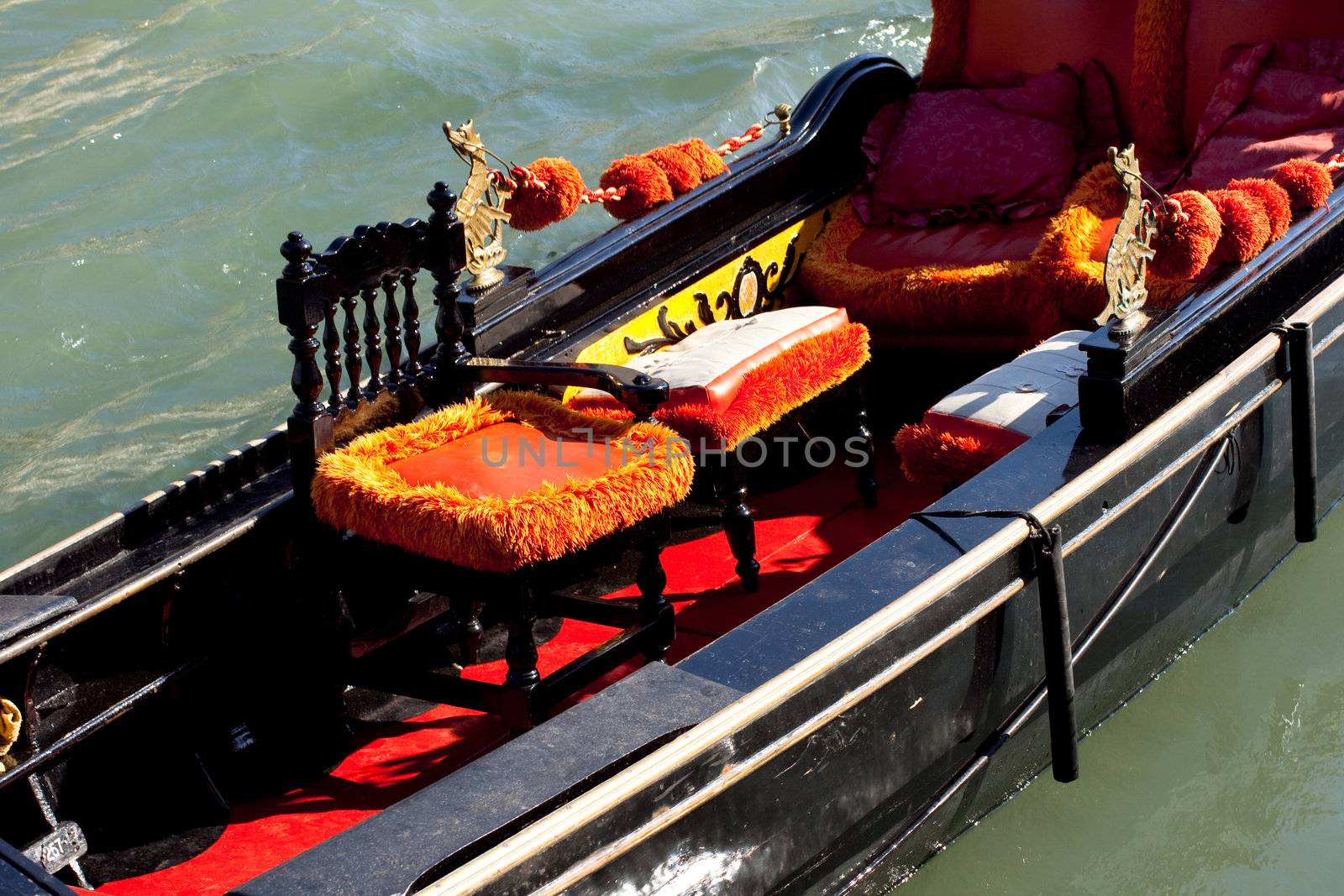 Photo of typical Gondola in Venice